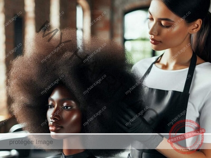 MY HAIRITAGE - Formation technique coiffure cheveux afro bouclés frisés crépus