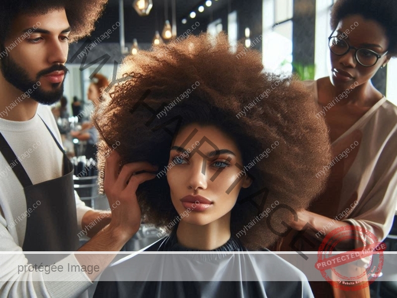 MY HAIRITAGE - Formation technique coiffure cheveux afro bouclés frisés crépus