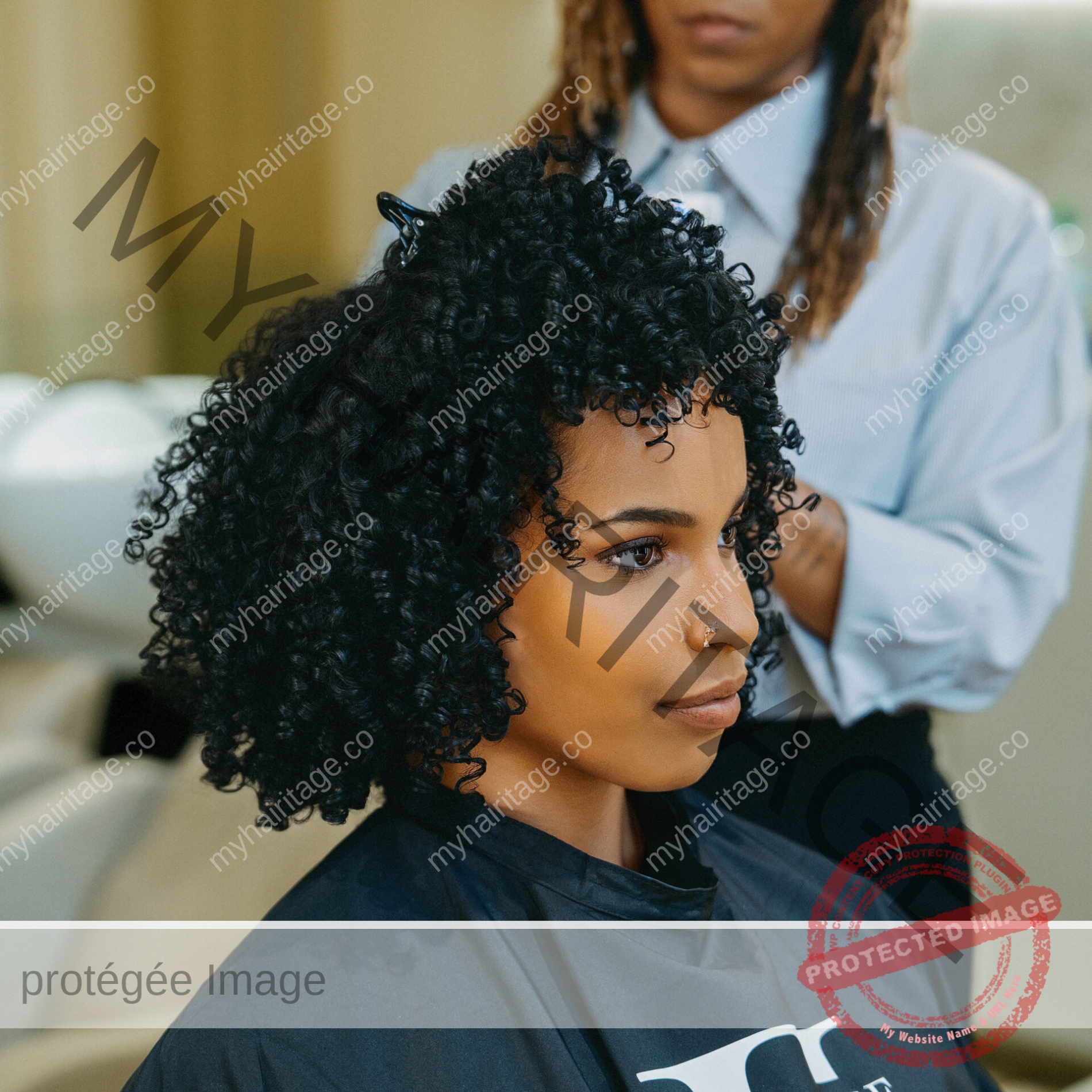 MY HAIRITAGE - Formation technique coiffure cheveux afro bouclés frisés crépus