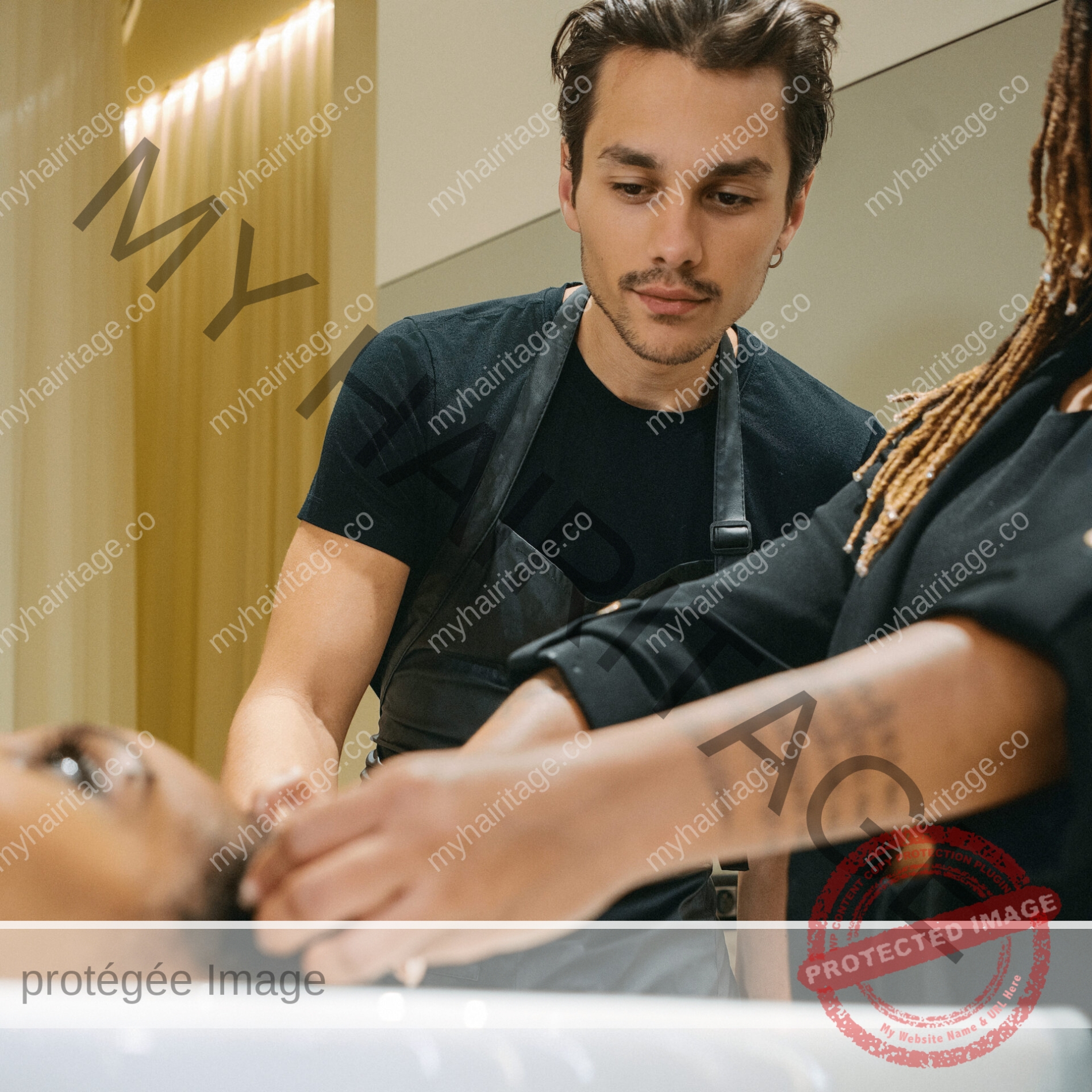 MY HAIRITAGE - Formation technique coiffure cheveux afro bouclés frisés crépus