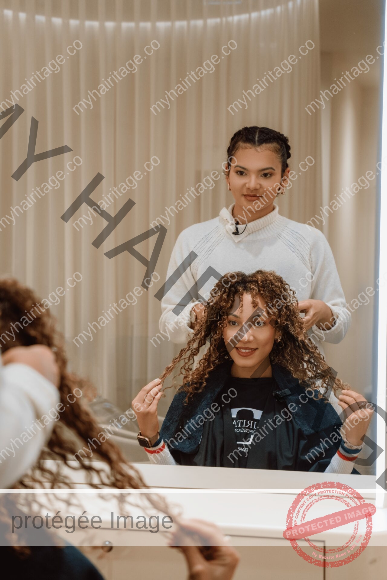MY HAIRITAGE - Formation technique coiffure cheveux afro bouclés frisés crépus